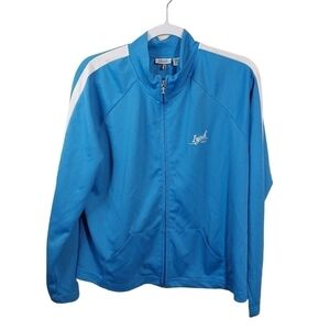 IZOD MENS FULL FRONT ZIP JACKET- L